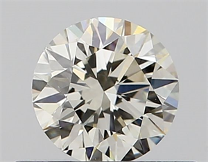 Picture of Natural Diamond 0.40 Carats, Round with Excellent Cut, K Color, VS1 Clarity and Certified by GIA