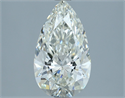 Natural Diamond 2.06 Carats, Pear with  Cut, I Color, VVS1 Clarity and Certified by IGI