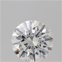 Natural Diamond 2.08 Carats, Round with Excellent Cut, E Color, VVS2 Clarity and Certified by GIA