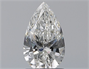 Natural Diamond 1.20 Carats, Pear with  Cut, H Color, SI1 Clarity and Certified by GIA