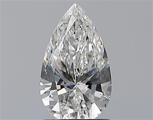 Picture of Natural Diamond 1.20 Carats, Pear with  Cut, H Color, SI1 Clarity and Certified by GIA