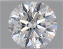 Natural Diamond 0.40 Carats, Round with Excellent Cut, F Color, SI1 Clarity and Certified by GIA