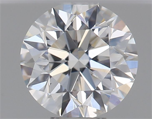 Picture of Natural Diamond 0.40 Carats, Round with Excellent Cut, F Color, SI1 Clarity and Certified by GIA