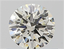 Natural Diamond 0.50 Carats, Round with Excellent Cut, K Color, VVS1 Clarity and Certified by GIA