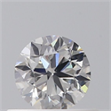 Natural Diamond 0.40 Carats, Round with Very Good Cut, G Color, SI1 Clarity and Certified by GIA