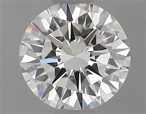 Picture of Natural Diamond 0.42 Carats, Round with Very Good Cut, E Color, VS1 Clarity and Certified by IGI