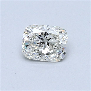 Picture of Natural Diamond 0.48 Carats, Cushion with  Cut, I Color, SI2 Clarity and Certified by GIA