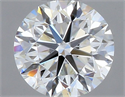 Natural Diamond 0.40 Carats, Round with Very Good Cut, I Color, SI1 Clarity and Certified by GIA