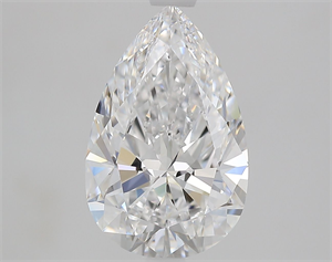 Picture of Natural Diamond 2.02 Carats, Pear with  Cut, D Color, FL Clarity and Certified by GIA