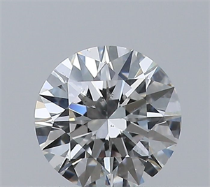 Picture of Natural Diamond 0.40 Carats, Round with Excellent Cut, G Color, SI2 Clarity and Certified by GIA