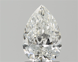 Picture of Natural Diamond 1.20 Carats, Pear with  Cut, G Color, VVS2 Clarity and Certified by GIA