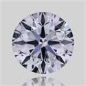 Natural Diamond 0.40 Carats, Round with Excellent Cut, F Color, SI1 Clarity and Certified by GIA