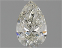 Natural Diamond 0.90 Carats, Pear with  Cut, J Color, SI2 Clarity and Certified by GIA