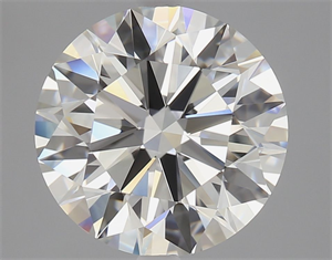 Picture of Natural Diamond 3.72 Carats, Round with Excellent Cut, H Color, VVS1 Clarity and Certified by IGI