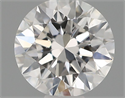 Natural Diamond 0.40 Carats, Round with Excellent Cut, E Color, SI1 Clarity and Certified by IGI