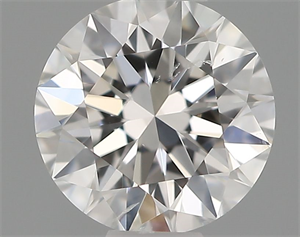 Picture of Natural Diamond 0.40 Carats, Round with Excellent Cut, E Color, SI1 Clarity and Certified by IGI