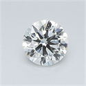 Natural Diamond 0.50 Carats, Round with Very Good Cut, K Color, VS2 Clarity and Certified by GIA