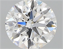 Natural Diamond 0.40 Carats, Round with Very Good Cut, E Color, VS1 Clarity and Certified by GIA