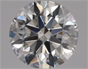 Natural Diamond 1.70 Carats, Round with Excellent Cut, E Color, VS2 Clarity and Certified by GIA