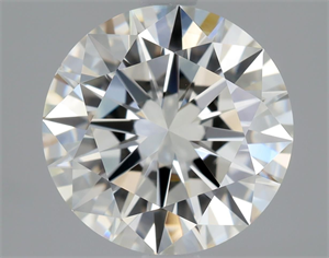 Picture of Natural Diamond 2.04 Carats, Round with Excellent Cut, I Color, VS1 Clarity and Certified by GIA