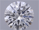 Natural Diamond 0.50 Carats, Round with Excellent Cut, F Color, SI2 Clarity and Certified by GIA