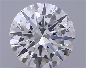 Picture of Natural Diamond 0.50 Carats, Round with Excellent Cut, F Color, SI2 Clarity and Certified by GIA