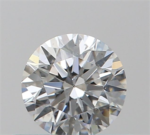 Picture of Natural Diamond 0.40 Carats, Round with Excellent Cut, E Color, SI1 Clarity and Certified by GIA