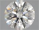 Natural Diamond 2.01 Carats, Round with Excellent Cut, I Color, SI2 Clarity and Certified by GIA