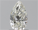 Natural Diamond 0.75 Carats, Pear with  Cut, I Color, IF Clarity and Certified by GIA