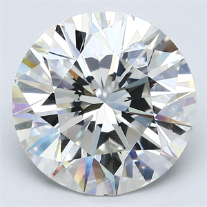 Picture of Natural Diamond 5.31 Carats, Round with Excellent Cut, I Color, SI1 Clarity and Certified by GIA