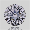 Natural Diamond 0.40 Carats, Round with Excellent Cut, H Color, SI1 Clarity and Certified by GIA