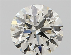 Picture of Natural Diamond 0.50 Carats, Round with Excellent Cut, K Color, VS2 Clarity and Certified by GIA