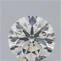 Natural Diamond 0.40 Carats, Round with Excellent Cut, J Color, SI2 Clarity and Certified by GIA