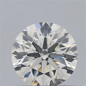 Picture of Natural Diamond 0.40 Carats, Round with Excellent Cut, J Color, SI2 Clarity and Certified by GIA