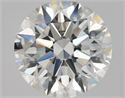 Natural Diamond 1.33 Carats, Round with Excellent Cut, E Color, IF Clarity and Certified by GIA