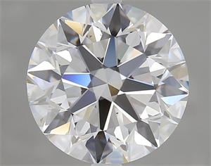 Picture of Natural Diamond 2.01 Carats, Round with Excellent Cut, E Color, SI1 Clarity and Certified by GIA