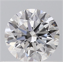 Natural Diamond 0.40 Carats, Round with Very Good Cut, D Color, VS1 Clarity and Certified by GIA