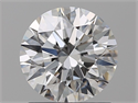 Natural Diamond 1.33 Carats, Round with Excellent Cut, E Color, VVS2 Clarity and Certified by GIA