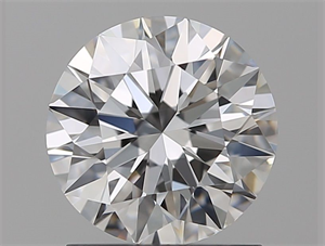 Picture of Natural Diamond 1.33 Carats, Round with Excellent Cut, E Color, VVS2 Clarity and Certified by GIA