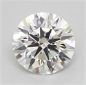 Natural Diamond 0.41 Carats, Round with Excellent Cut, H Color, VVS1 Clarity and Certified by GIA