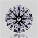 Natural Diamond 0.50 Carats, Round with Good Cut, G Color, SI2 Clarity and Certified by GIA