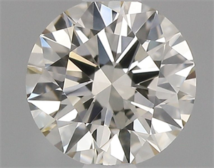 Picture of Natural Diamond 0.50 Carats, Round with Very Good Cut, K Color, VVS2 Clarity and Certified by GIA