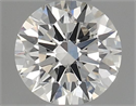 Natural Diamond 0.40 Carats, Round with Excellent Cut, H Color, VS2 Clarity and Certified by GIA