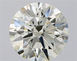 Picture of Natural Diamond 2.66 Carats, Round with Excellent Cut, J Color, VS1 Clarity and Certified by IGI