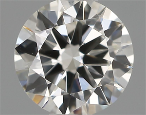 Picture of Natural Diamond 0.40 Carats, Round with Excellent Cut, H Color, VS2 Clarity and Certified by IGI