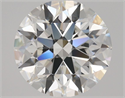 Natural Diamond 1.50 Carats, Round with Excellent Cut, E Color, VS2 Clarity and Certified by GIA