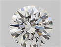 Natural Diamond 0.40 Carats, Round with Excellent Cut, H Color, SI1 Clarity and Certified by GIA