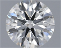 Natural Diamond 0.40 Carats, Round with Excellent Cut, H Color, VS1 Clarity and Certified by IGI