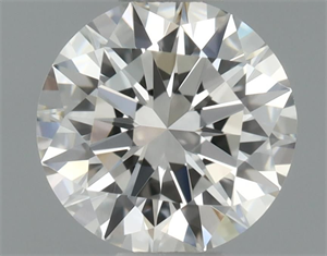 Picture of Natural Diamond 0.40 Carats, Round with Excellent Cut, G Color, VVS1 Clarity and Certified by GIA