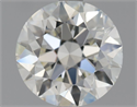 Natural Diamond 2.00 Carats, Round with Excellent Cut, J Color, VVS2 Clarity and Certified by GIA